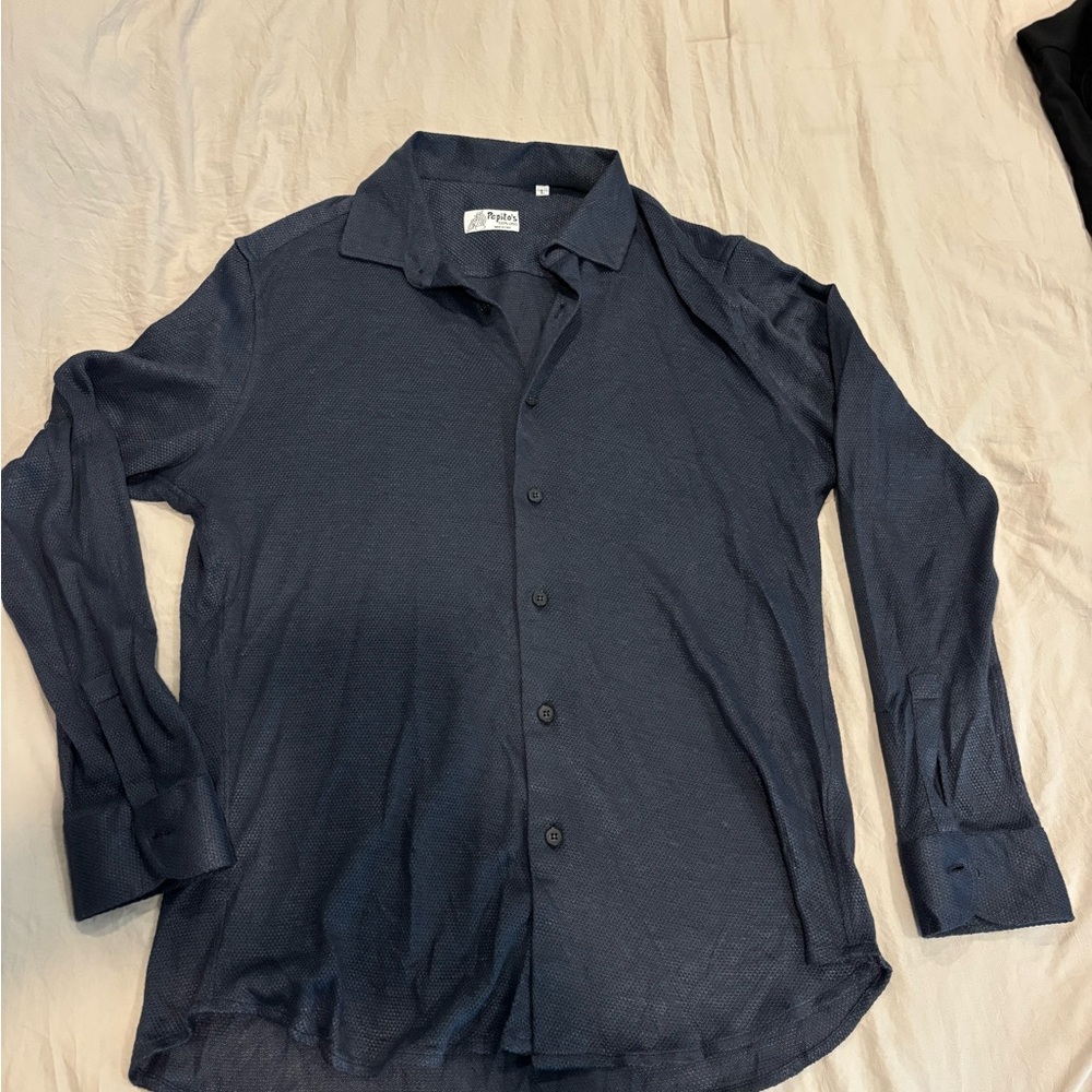 Made in Italy! Men’s linen shirt